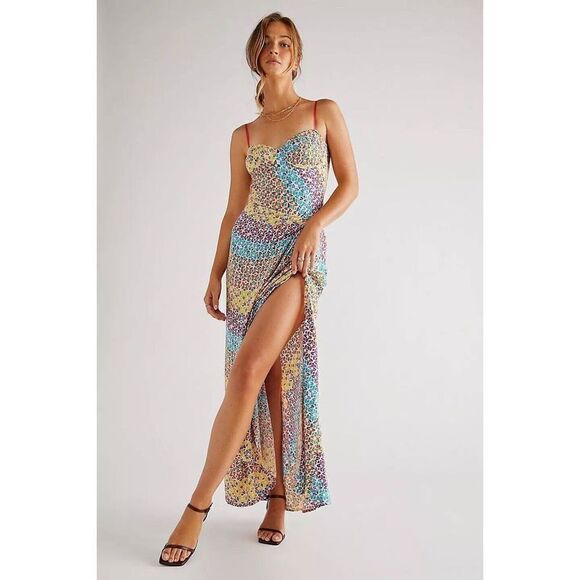 Free People Dresses Free People Kaleidoscope Dreams Maxi Dress medium - Picture 1 of 12
